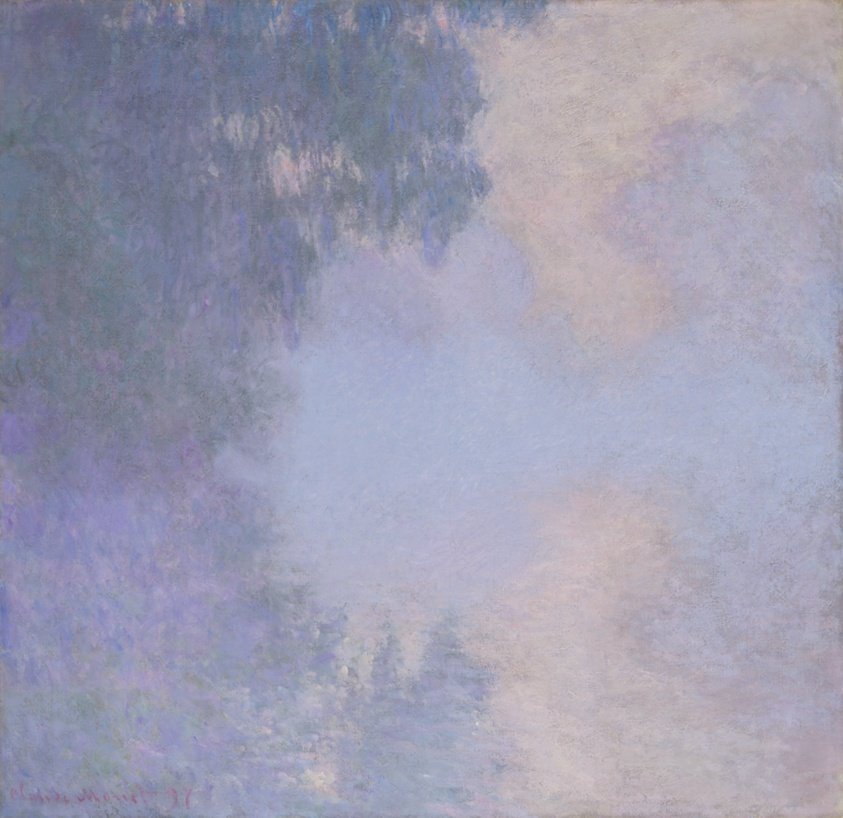 Branch of the Seine near Giverny (Mist) by Claude Monet, 1897