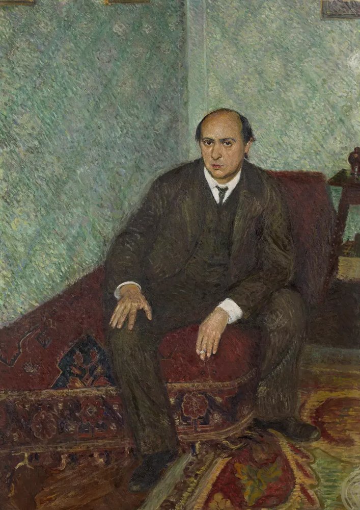 Portrait of Arnold Schönberg by Richard Gerstl, c. 1907