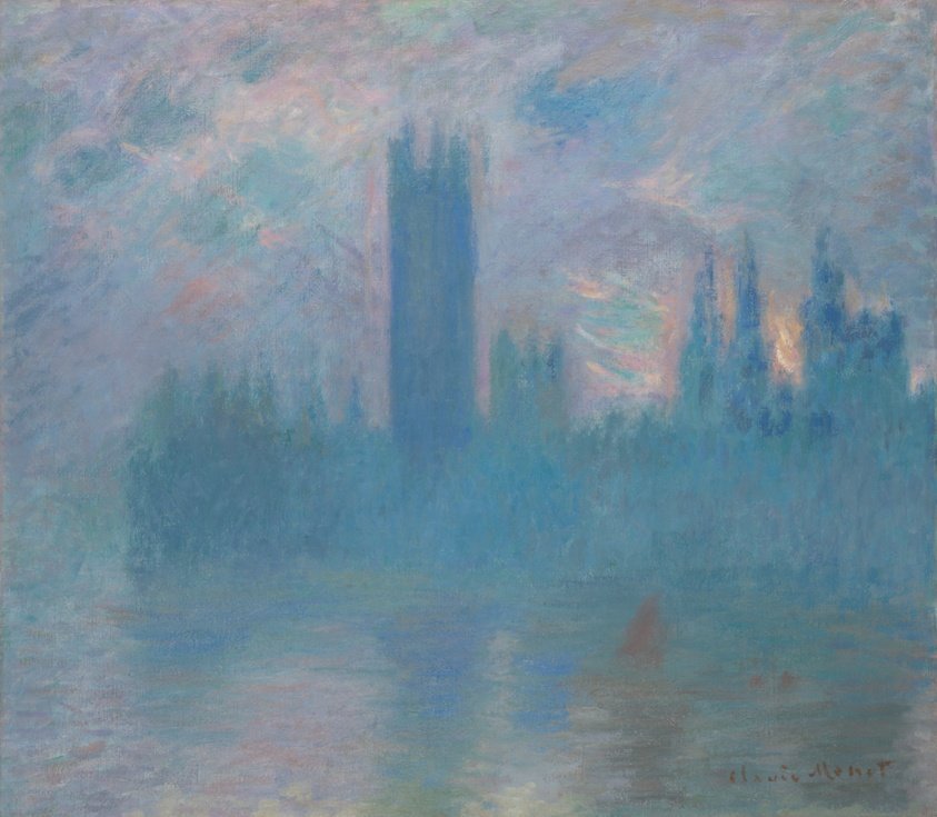 Houses of Parliament, London by Claude Monet, 1900–01