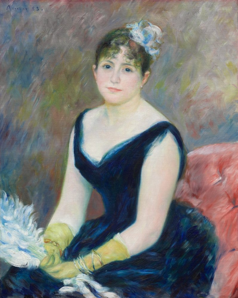 Madame Léon Clapisson by Pierre-Auguste Renoir, 1883