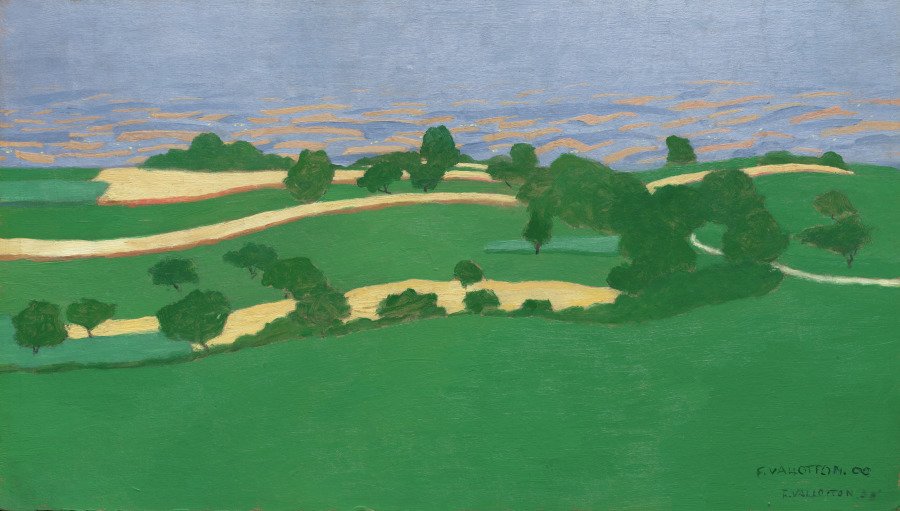 Corn Fields by Félix Vallotton, 1900