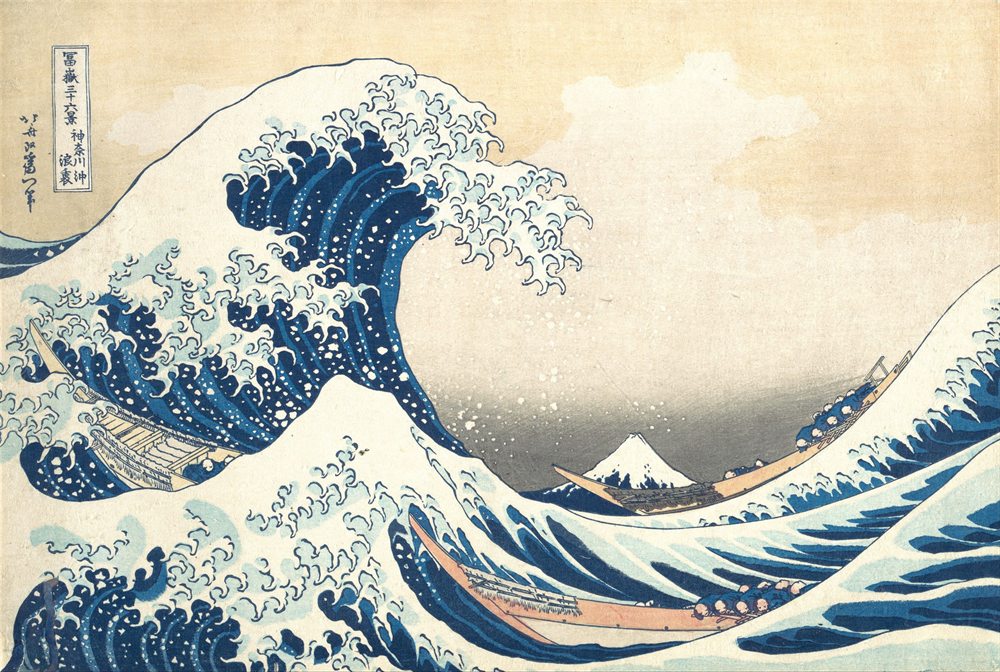 The Great Wave off Kanagawa by Katsushika Hokusai, c. 1830–32