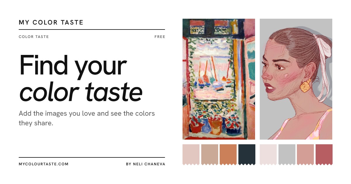 Website for finding you taste in color.
